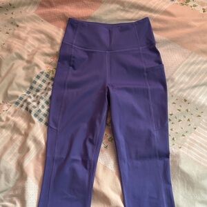 H&M Violet High-Rise Pocket Leggings